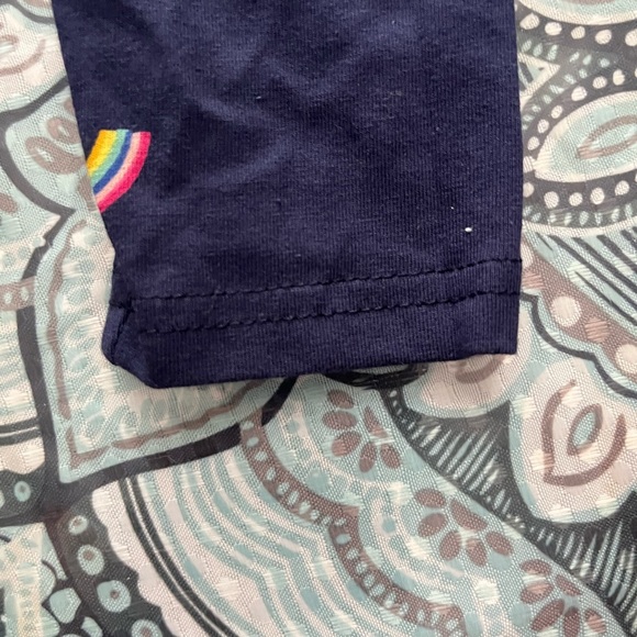 Old Navy Navy Pants with Rainbow Detail - Picture 2 of 5
